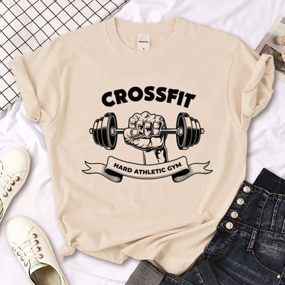 Crossfit Tshirt Women Anime Japanese Manga T Shirt Female Se